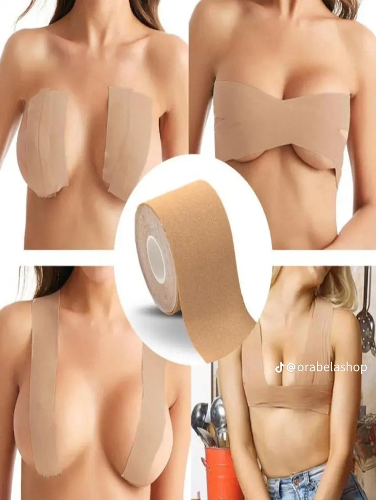 Boob Tape- Levanta y realza tu escote sin brasier